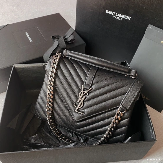 leather bag-24*17*6.5cm Medium shoulder YSL 0709